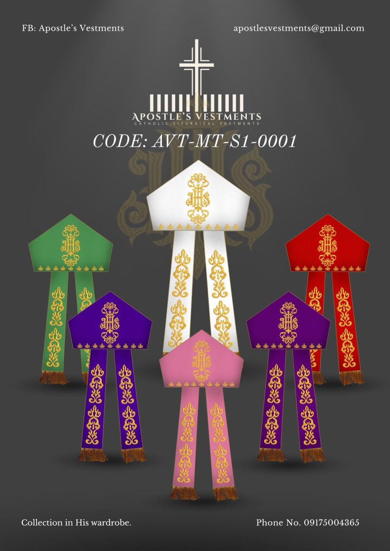 APOSTLE VESTMENTS TAILORING ALB DESIGNS (AVT-MS-S1-0001)
