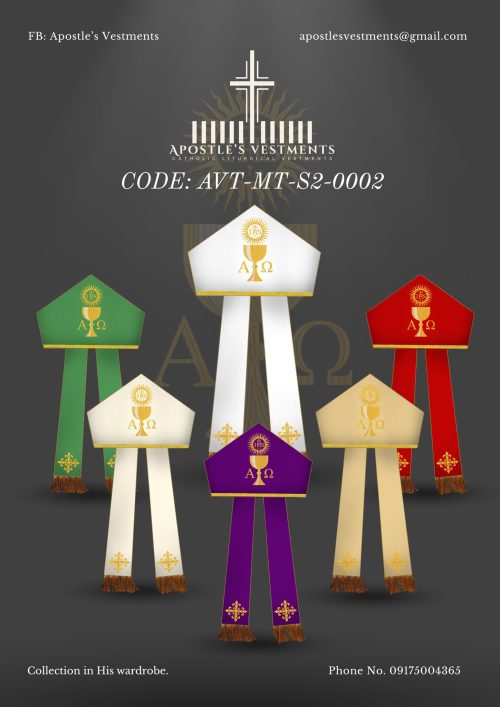 APOSTLE'S VESTMENTS MITRE DESIGN (AVT-MT-S2-0002)