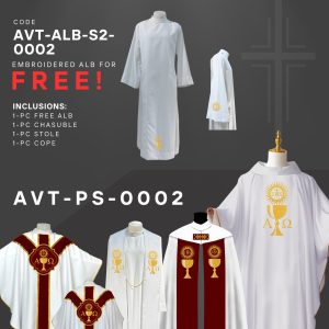 APOSTLE'S VESTMENTS PRIEST SET (AVT-PS-0002)