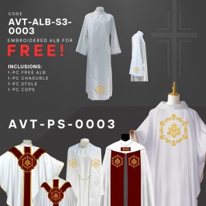 APOSTLE'S VESTMENTS PRIEST SET (AVT-PS-0003)
