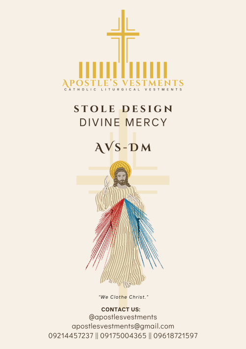 stole design APOSTLE VESTMENTS TAILORING STOLE DESIGNS (AVT-ST-S1-0001)