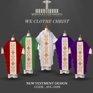 EMBROIDERED CHASUBLE (AVC-0192)
