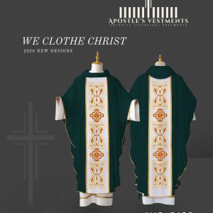 EMBROIDERED CHASUBLE (AVC-0192)