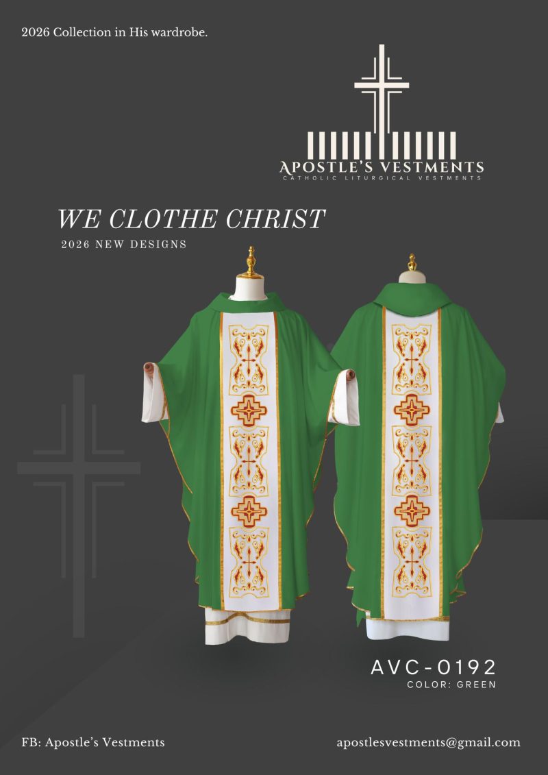 EMBROIDERED CHASUBLE (AVC-0192)