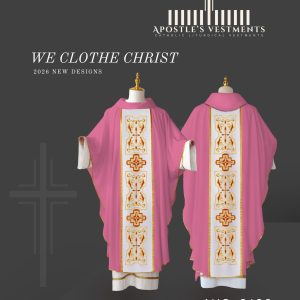 EMBROIDERED CHASUBLE (AVC-0192)