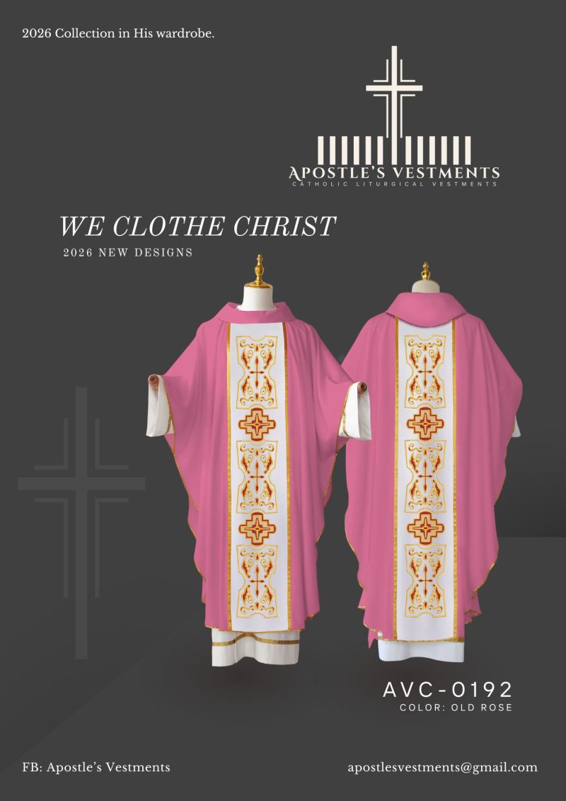 EMBROIDERED CHASUBLE (AVC-0192)