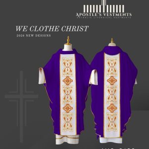 EMBROIDERED CHASUBLE (AVC-0192)