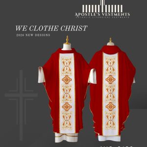 EMBROIDERED CHASUBLE (AVC-0192)