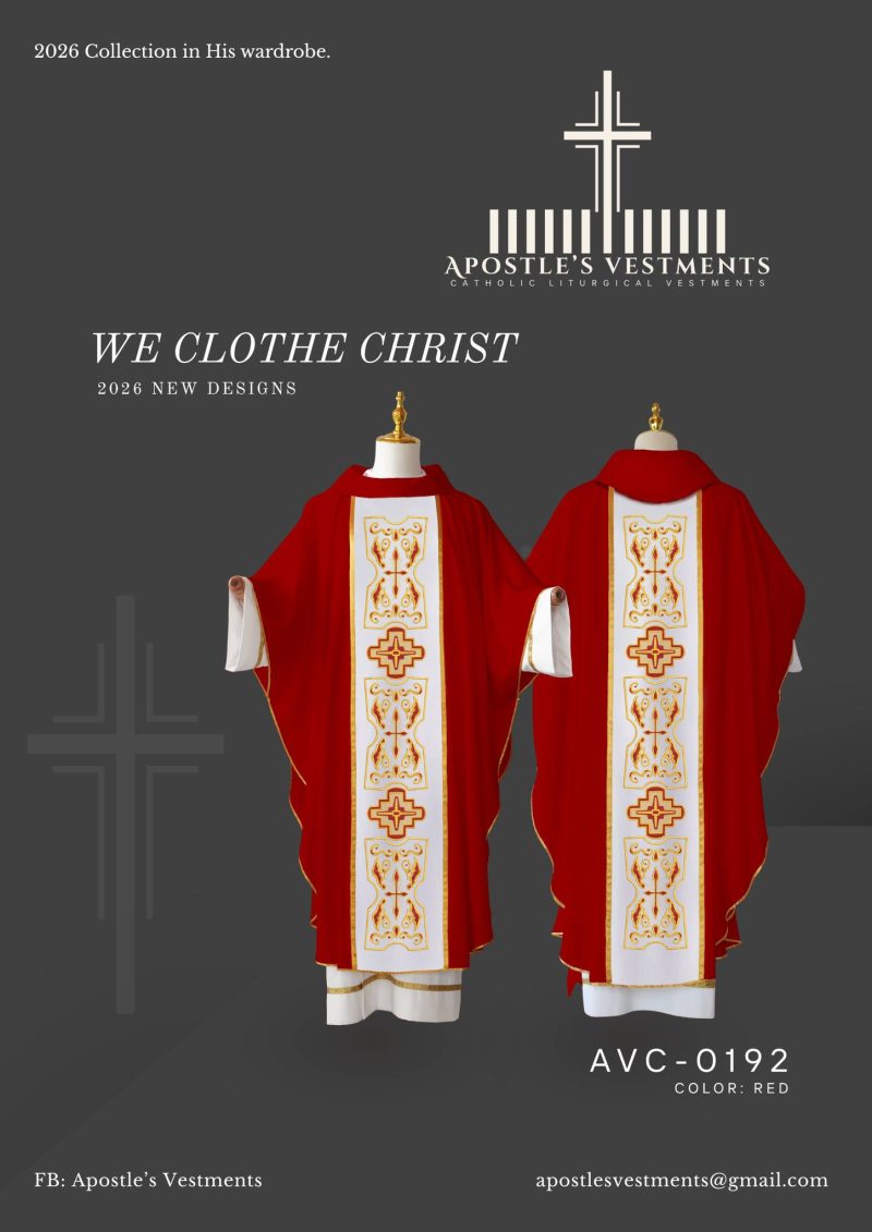 EMBROIDERED CHASUBLE (AVC-0192)
