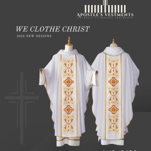EMBROIDERED CHASUBLE (AVC-0192)
