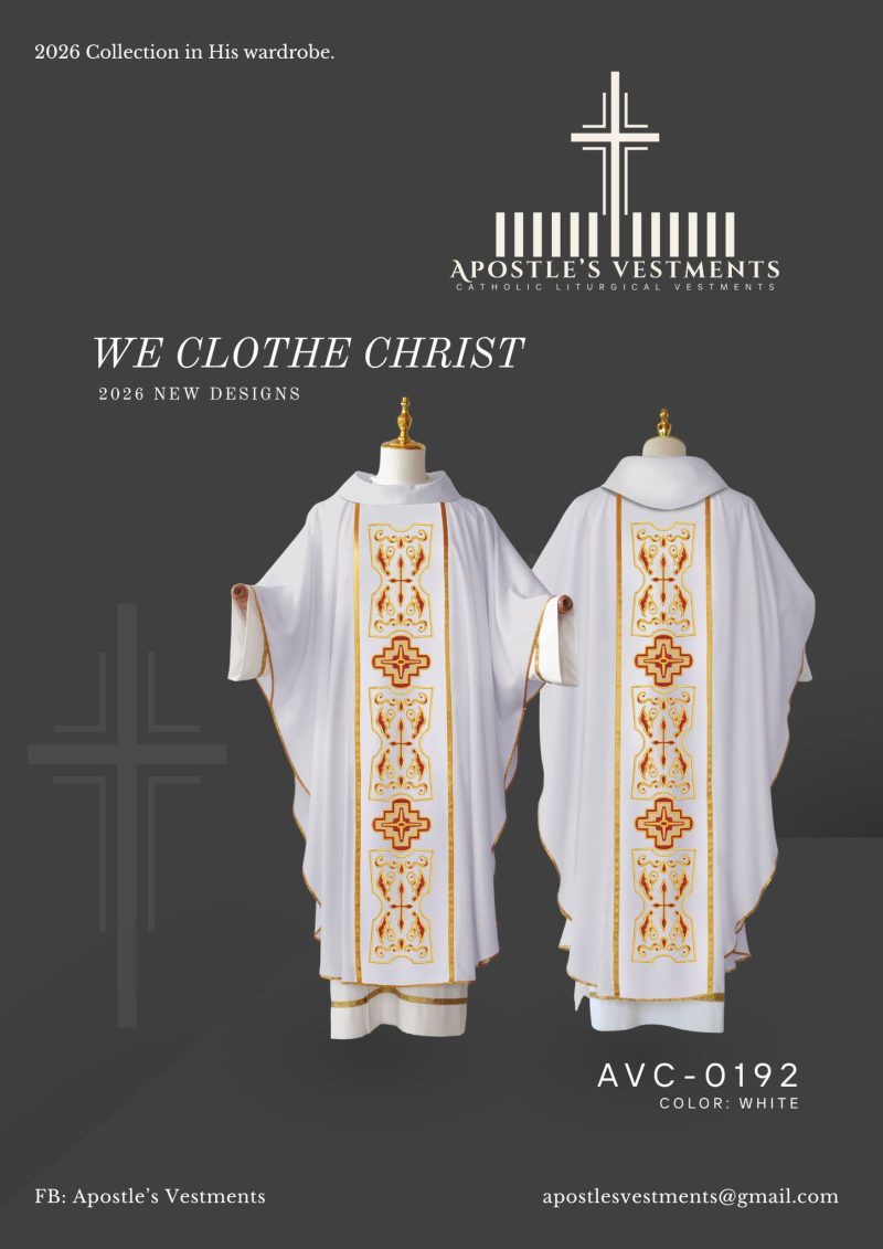 EMBROIDERED CHASUBLE (AVC-0192)