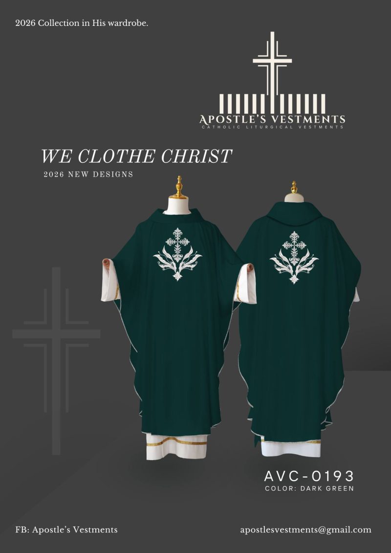 EMBROIDERED CHASUBLE (AVC-0193)