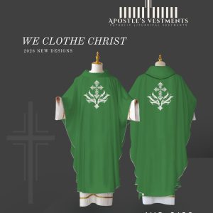 EMBROIDERED CHASUBLE (AVC-0193)