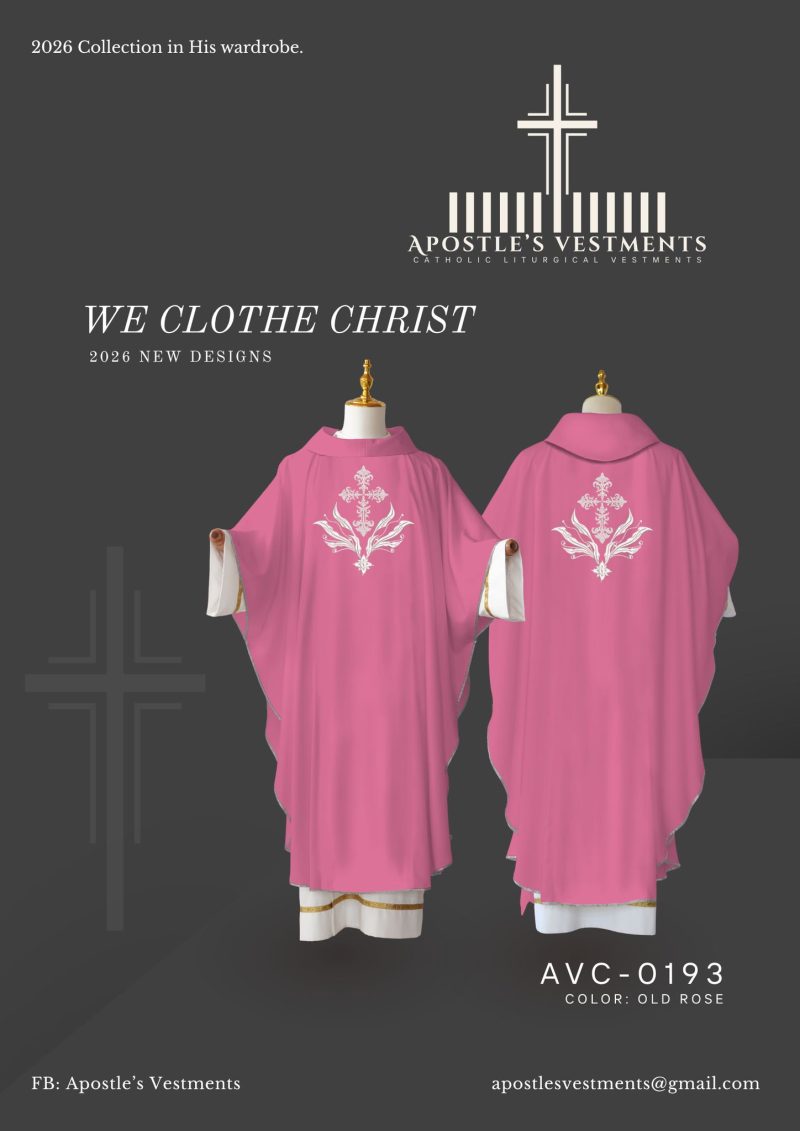 EMBROIDERED CHASUBLE (AVC-0193)