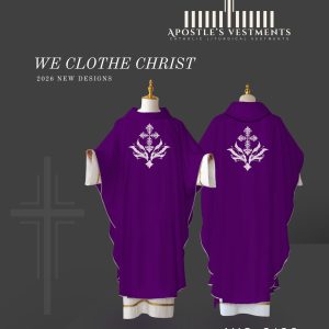 EMBROIDERED CHASUBLE (AVC-0193)