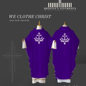EMBROIDERED CHASUBLE (AVC-0193)