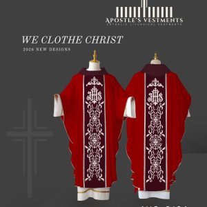 EMBROIDERED CHASUBLE (AVC-0194)