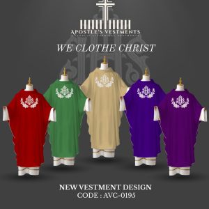 EMBROIDERED CHASUBLE (AVC-0195)
