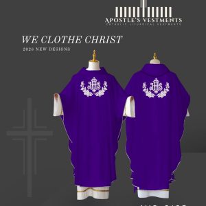 EMBROIDERED CHASUBLE (AVC-0195)