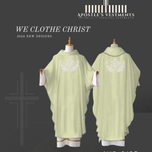 EMBROIDERED CHASUBLE (AVC-0195)