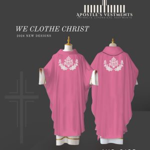 EMBROIDERED CHASUBLE (AVC-0195)