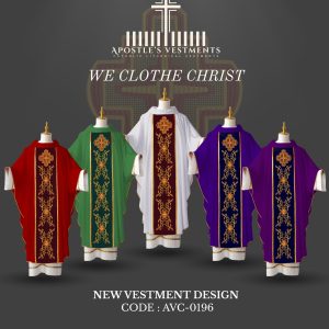 EMBROIDERED CHASUBLE (AVC-0196)