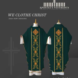 EMBROIDERED CHASUBLE (AVC-0196)