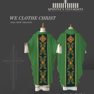 EMBROIDERED CHASUBLE (AVC-0196)