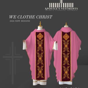 EMBROIDERED CHASUBLE (AVC-0196)