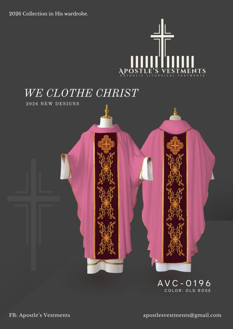 EMBROIDERED CHASUBLE (AVC-0196)