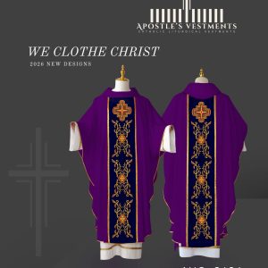 EMBROIDERED CHASUBLE (AVC-0196)