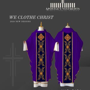 EMBROIDERED CHASUBLE (AVC-0196)