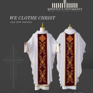 EMBROIDERED CHASUBLE (AVC-0196)