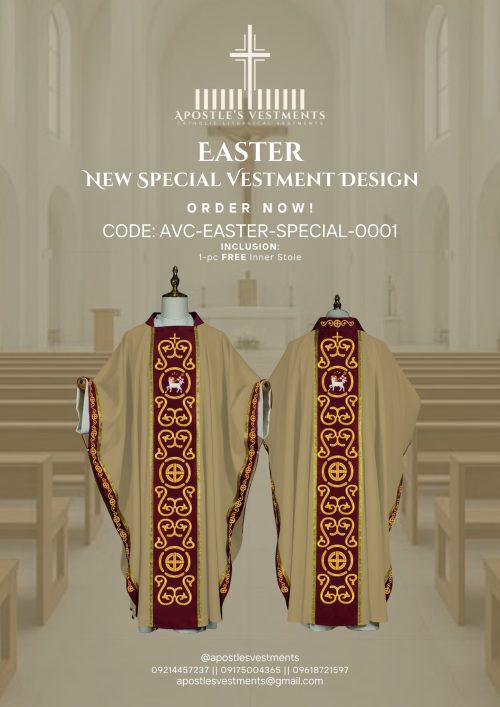 EASTER CHASUBLE DESIGN (AVC-EASTER-SPECIAL-0001)