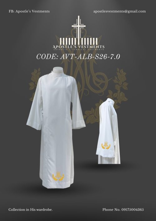 alb APOSTLE'S VESTMENT ALB DESIGN (AVT-ALB-26-7.0)