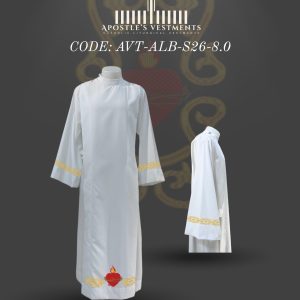 APOSTLE'S VESTMENT ALB DESIGN (AVT-ALB-2026-8.0)