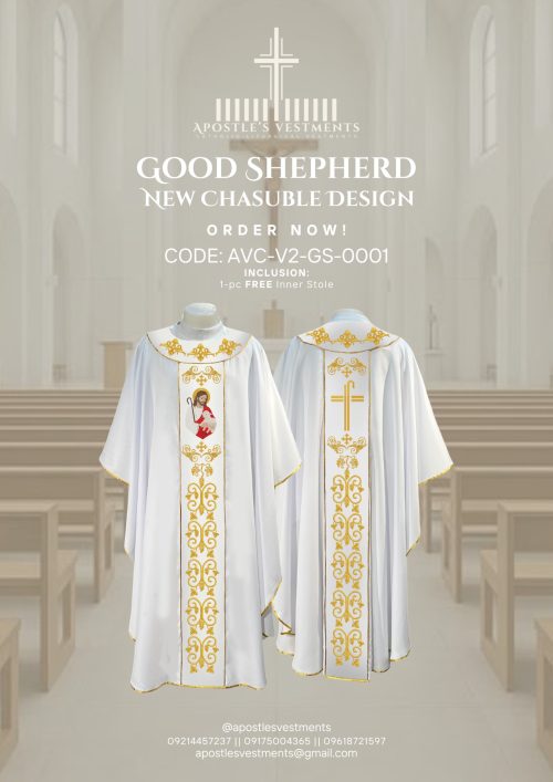 GOOD SHEPHERD CHASUBLE V2 DESIGNS (AVC-V2-GS-0001)