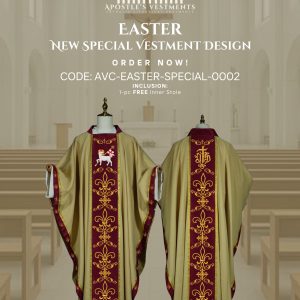 EASTER CHASUBLE DESIGN (AVC-EASTER-SPECIAL-0002)