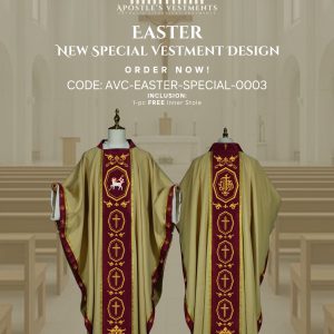EASTER CHASUBLE DESIGN (AVC-EASTER-SPECIAL-0003)