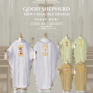 GOOD SHEPHERD CHASUBLE DESIGNS (AVC-GS-0013)