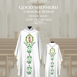 GOOD SHEPHERD CHASUBLE DESIGNS (AVC-GS-0012)