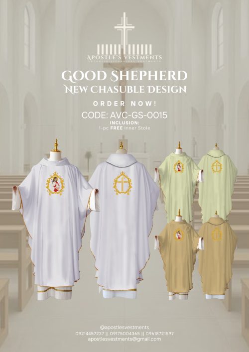 GOOD SHEPHERD CHASUBLE DESIGNS (AVC-GS-0015)