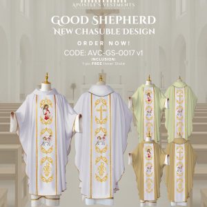 GOOD SHEPHERED CHASUBLE DESIGNS (AVC-GS-0017)