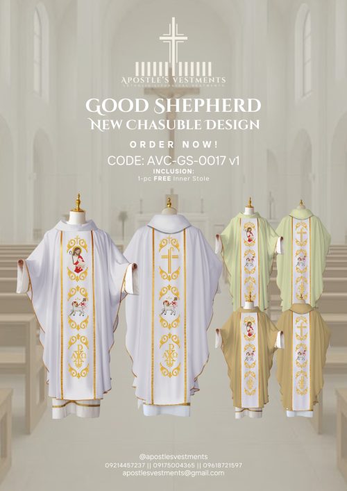 GOOD SHEPHERED CHASUBLE DESIGNS (AVC-GS-0017)