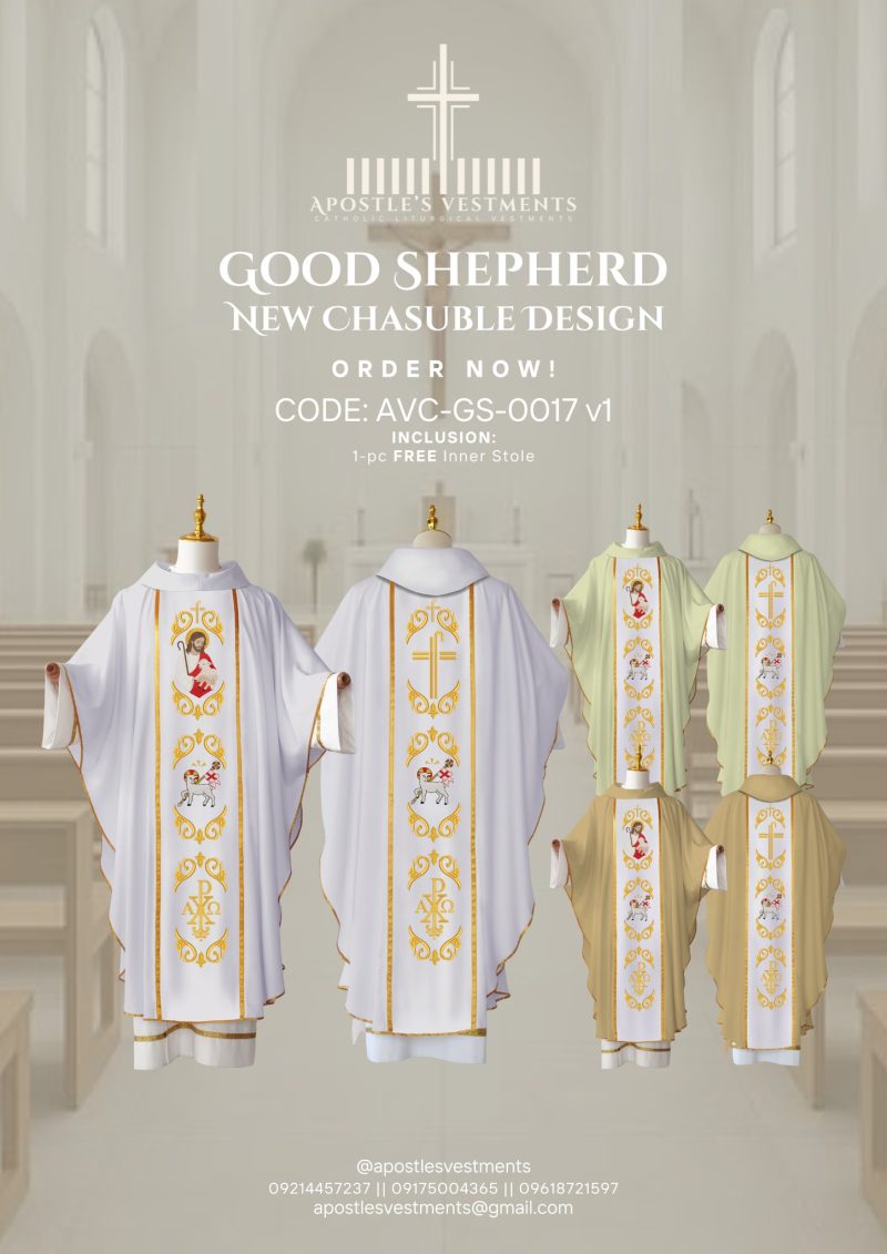 GOOD SHEPHERED CHASUBLE DESIGNS (AVC-GS-0017)