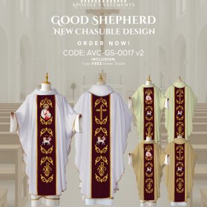 GOOD SHEPHERED CHASUBLE DESIGNS (AVC-GS-0017)