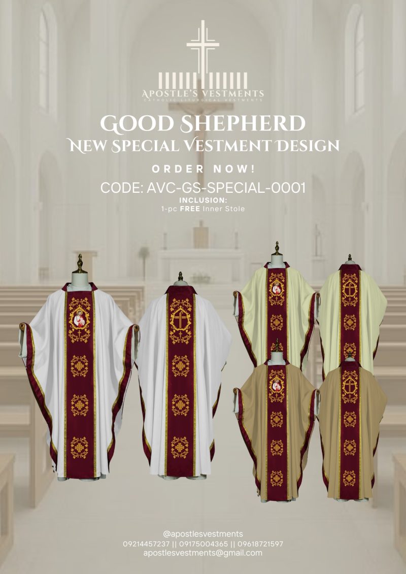 GOOD SHEPHERD CHASUBLE DESIGNS (AVC-GS-SPECIAL-0001)