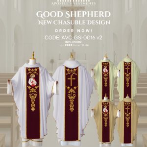 GOOD SHEPHERED CHASUBLE DESIGNS (AVC-GS-0016)