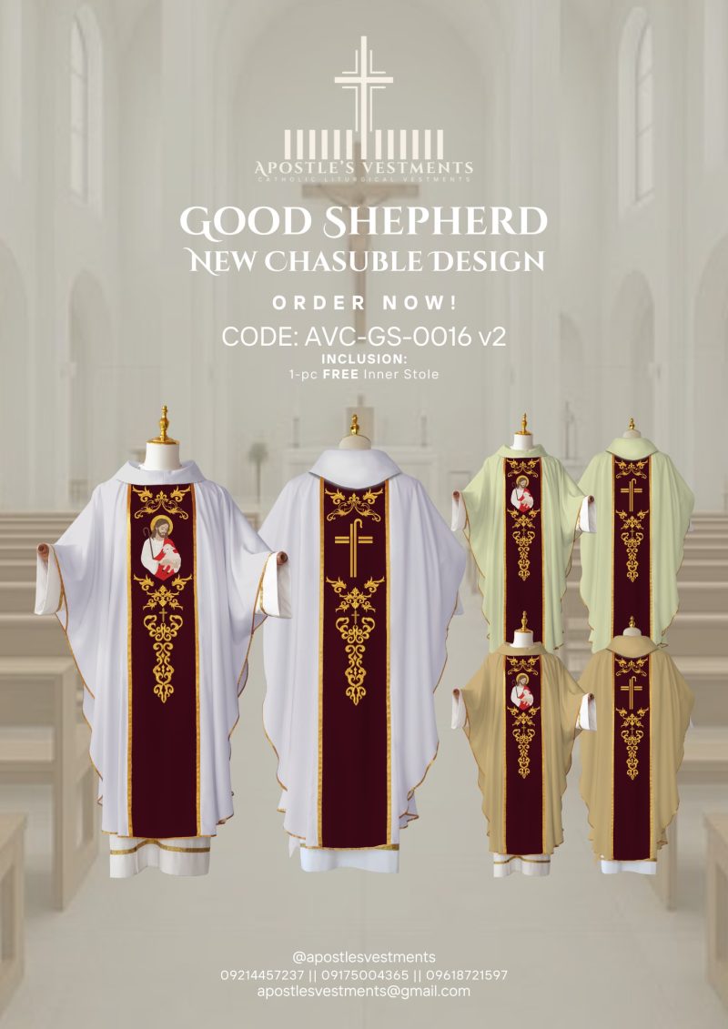 GOOD SHEPHERED CHASUBLE DESIGNS (AVC-GS-0016)
