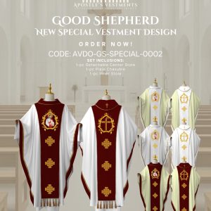 avdo-2 GOOD SHEPHERD DETACHABLE ORPHREY DESIGNS (AVDO-GS-SPECIAL-0002)